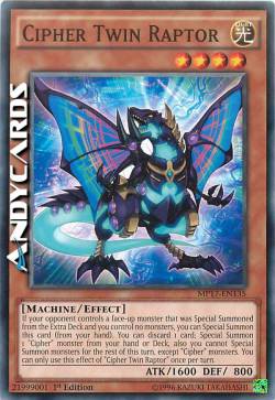 CIPHER RAPACE GEMELLO