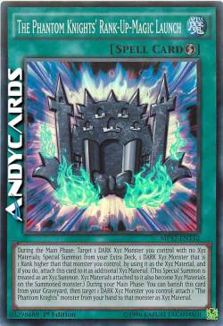 LANCIO ALZA-RANGO-MAGICO DEI CAVALIERI FANTASMA