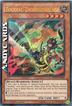 ZOODIAC THOROUGHBLADE