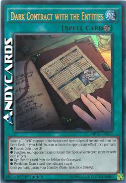 CONTRATTO OSCURO CON LE ENTITÀ