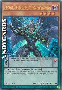 LECTOR PENDULUM, IL DRACOSOVRANO