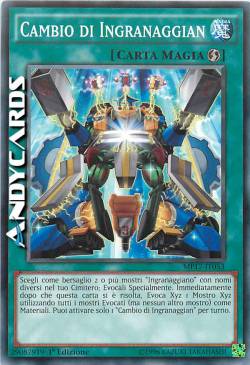 CAMBIO DI INGRANAGGIAN