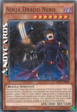 NINJA DRAGO NERO