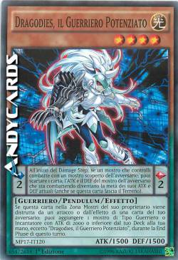 DRAGODIES, IL GUERRIERO POTENZIATO