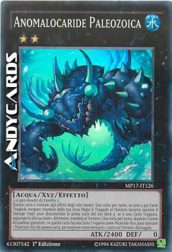 ANOMALOCARIDE PALEOZOICA