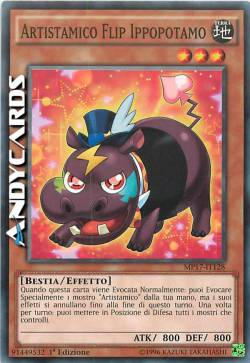 ARTISTAMICO FLIP IPPOPOTAMO