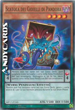 SCATOLA DEI GIOIELLI DI PANDORA