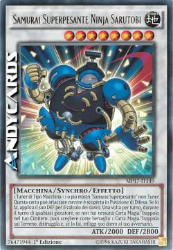 SAMURAI SUPERPESANTE NINJA SARUTOBI