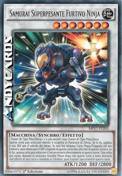 SAMURAI SUPERPESANTE FURTIVO NINJA