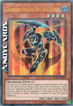 GEARFRIED IL CAVALIERE DI FERRO OCCHI ROSSI