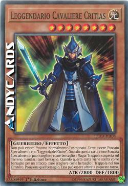 LEGGENDARIO CAVALIERE CRITIAS