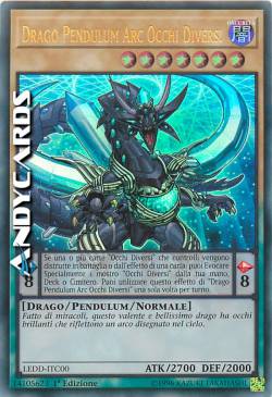 DRAGO PENDULUM ARC OCCHI DIVERSI