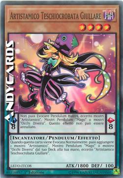 ARTISTAMICO TESCHIOCROBATA GIULLARE