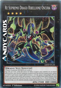 RE SUPREMO DRAGO RIBELLIONE OSCURA