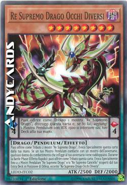 RE SUPREMO DRAGO OCCHI DIVERSI