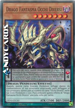 DRAGO FANTASMA OCCHI DIVERSI