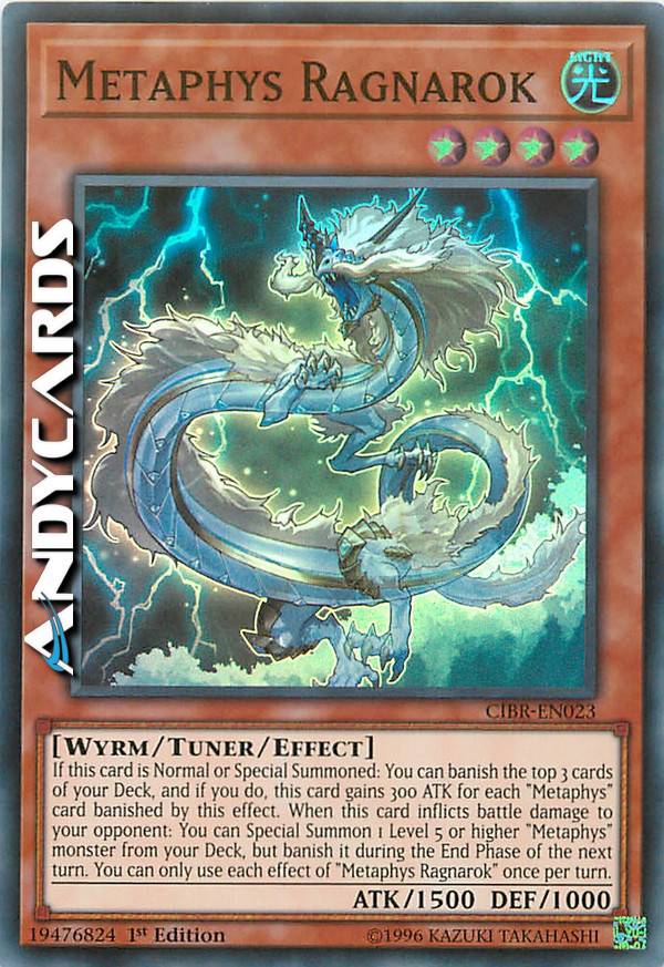 ragnarok card yugioh DOOD-EN049 - D/D/D Sky King Zeus - Starlight Rare Mint / near mint condition trading card Storm of Ragnarok  Yu-Gi-Oh!