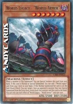 EREDITÀ DEL MONDO - "ARMATURA DEL MONDO"