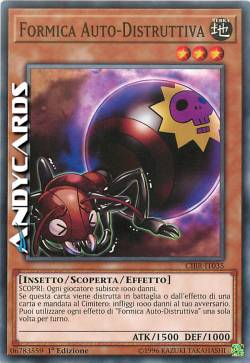 FORMICA AUTO-DISTRUTTIVA