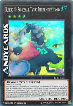 NUMERO 41: BAGOOSKA IL TAPIRO TERRIBILMENTE STANCO