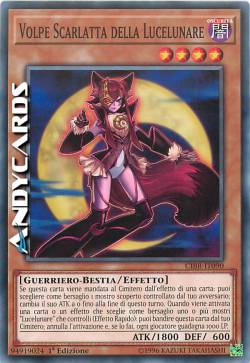 VOLPE SCARLATTA DELLA LUCELUNARE