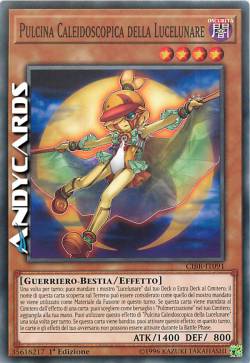 PULCINA CALEIDOSCOPICA DELLA LUCELUNARE