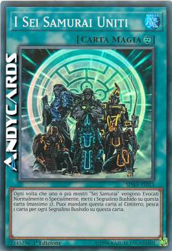 I SEI SAMURAI UNITI