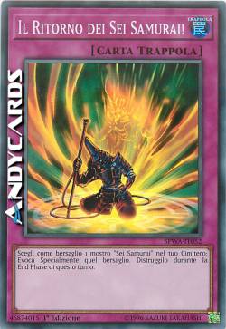 IL RITORNO DEI SEI SAMURAI!