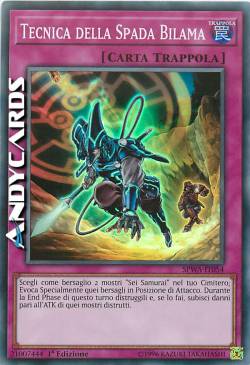 TECNICA DELLA SPADA BILAMA