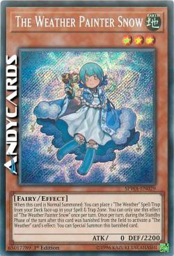 THE WEATHER PAINTER SNOW