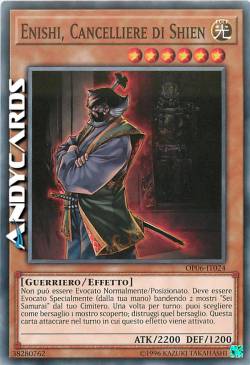 ENISHI, CANCELLIERE DI SHIEN