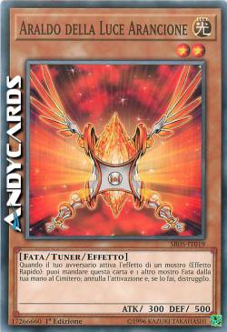 ARALDO DELLA LUCE ARANCIONE