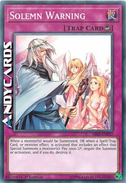 AVVERTIMENTO SOLENNE