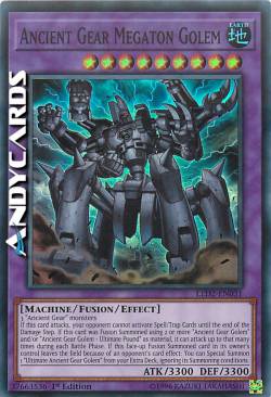 GOLEM MEGATONICO-INGRANAGGIO ANTICO