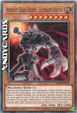 GOLEM-INGRANAGGIO ANTICO - PICCHIATORE FINALE