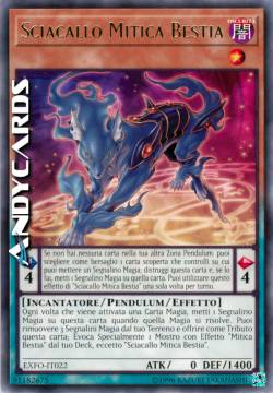 SCIACALLO MITICA BESTIA