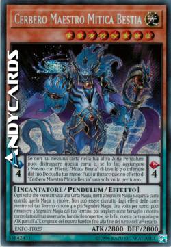 CERBERO MAESTRO MITICA BESTIA