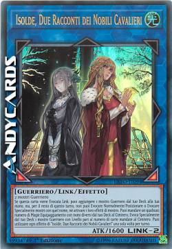 ISOLDE, TWO TALES OF THE NOBLE KNIGHTS