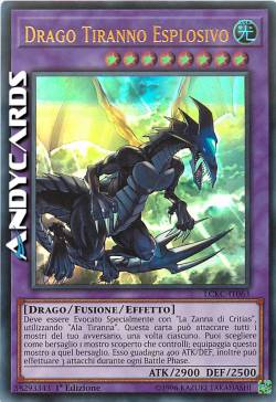 DRAGO TIRANNO ESPLOSIVO