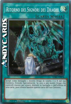 RITORNO DEI SIGNORI DEI DRAGHI