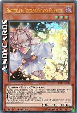 FIORITURA DI CENERE & GIOIOSA PRIMAVERA