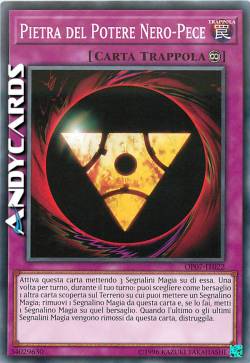 PIETRA DEL POTERE NERO-PECE