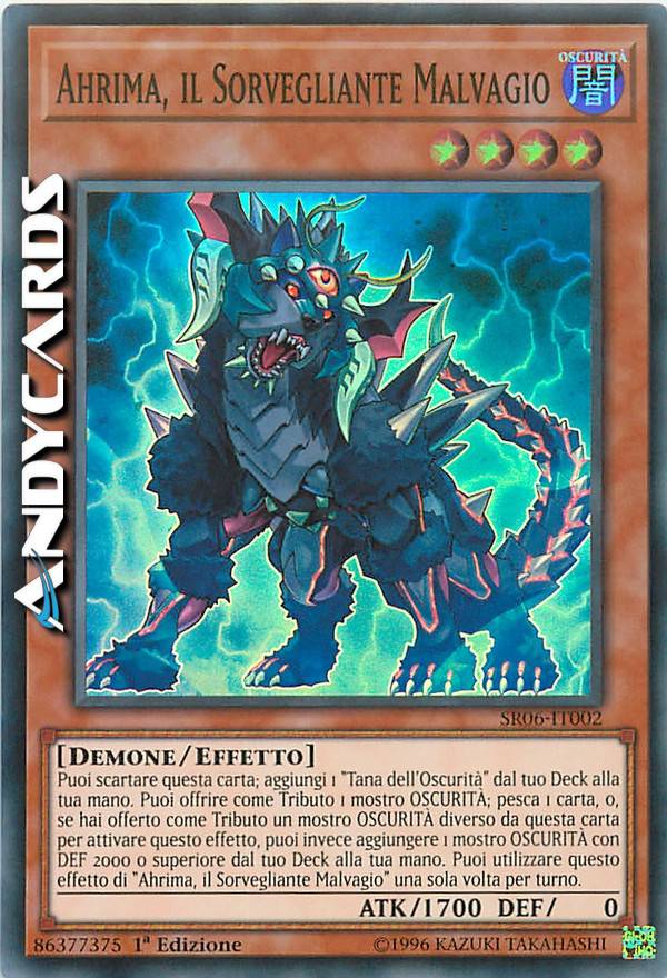 Ahrima, The Wicked Warden [Baraja De Dioses Egipcios: Slifer El Dragón Del Cielo] Ahrima, The