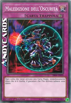 MALEDIZIONE DELL'OSCURITÀ