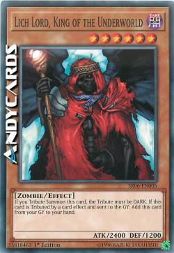 LICH LORD, RE DEL MONDO SOTTERRANEO