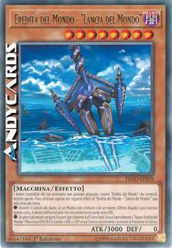 EREDITÀ DEL MONDO - "LANCIA DEL MONDO"