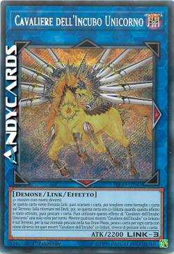 CAVALIERE DELL'INCUBO UNICORNO