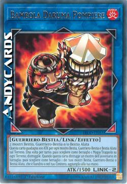 FIRE FIGHTING DARUMA DOLL