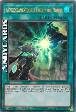 AVVICENDAMENTO DELL'EREDITÀ DEL MONDO