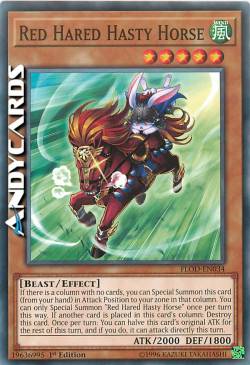 CAVALLO AVVENTATO LEPRE SCARLATTA